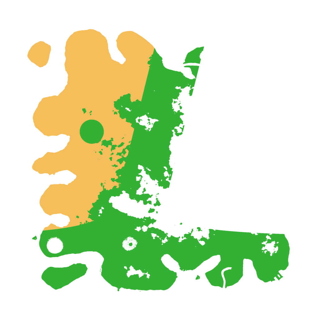 Biome Rust Map: Procedural Map, Size: 3500, Seed: 1518318844