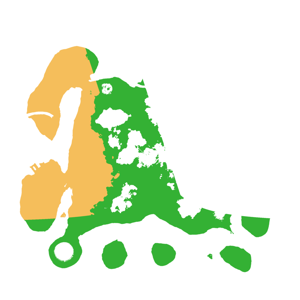 Biome Rust Map: Procedural Map, Size: 2800, Seed: 111542531