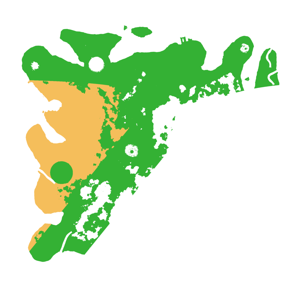 Biome Rust Map: Procedural Map, Size: 3500, Seed: 1835187862