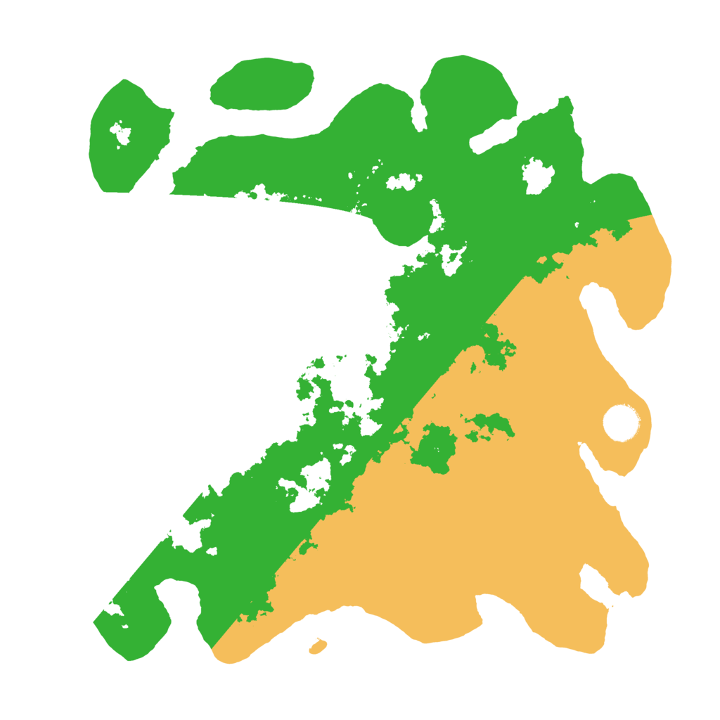 Biome Rust Map: Barren, Size: 3500, Seed: 388979171