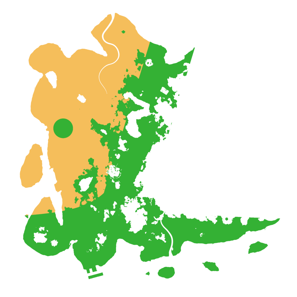 Biome Rust Map: Procedural Map, Size: 4000, Seed: 29825622