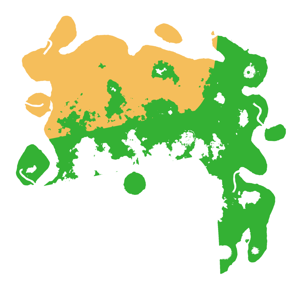 Biome Rust Map: Procedural Map, Size: 3800, Seed: 71332144