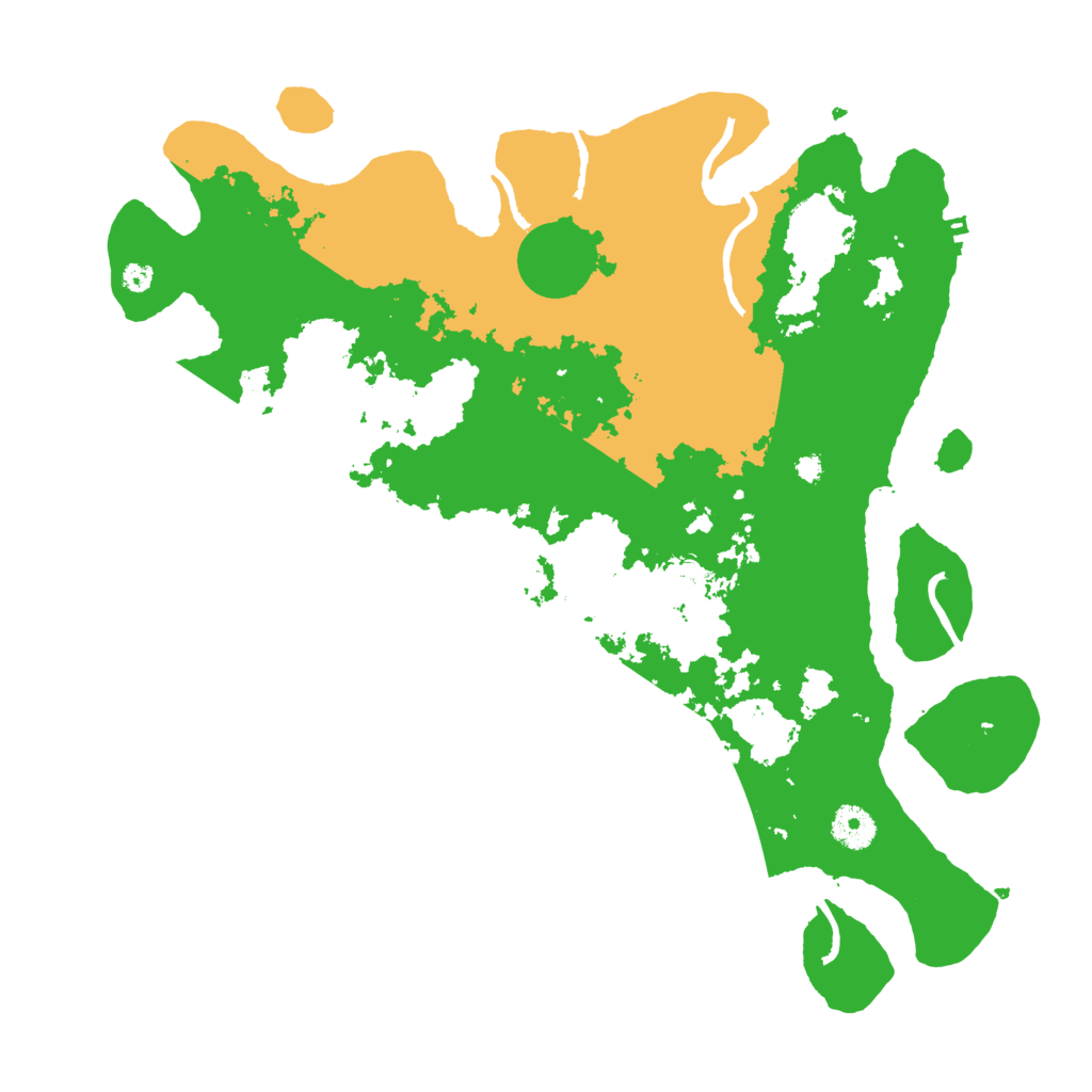 Biome Rust Map: Procedural Map, Size: 3800, Seed: 327514192