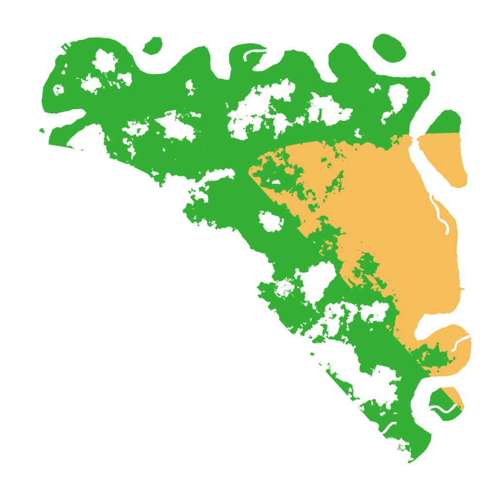 Biome Rust Map: Procedural Map, Size: 4750, Seed: 6666