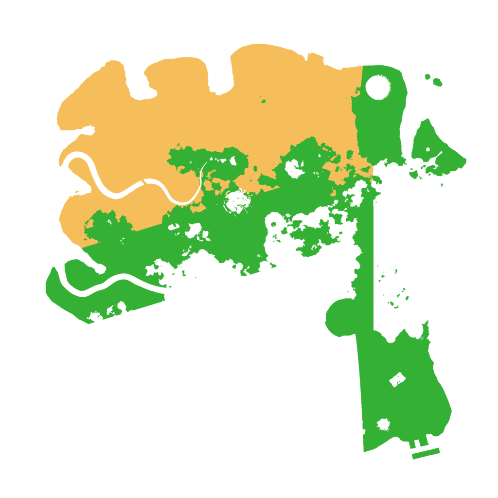 Biome Rust Map: Procedural Map, Size: 3613, Seed: 993459