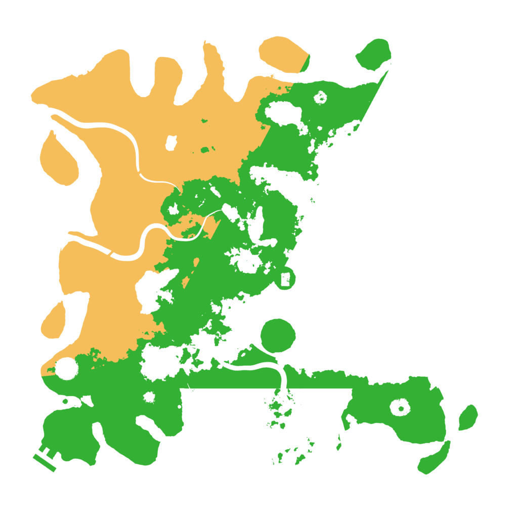 Biome Rust Map: Procedural Map, Size: 4096, Seed: 745838794
