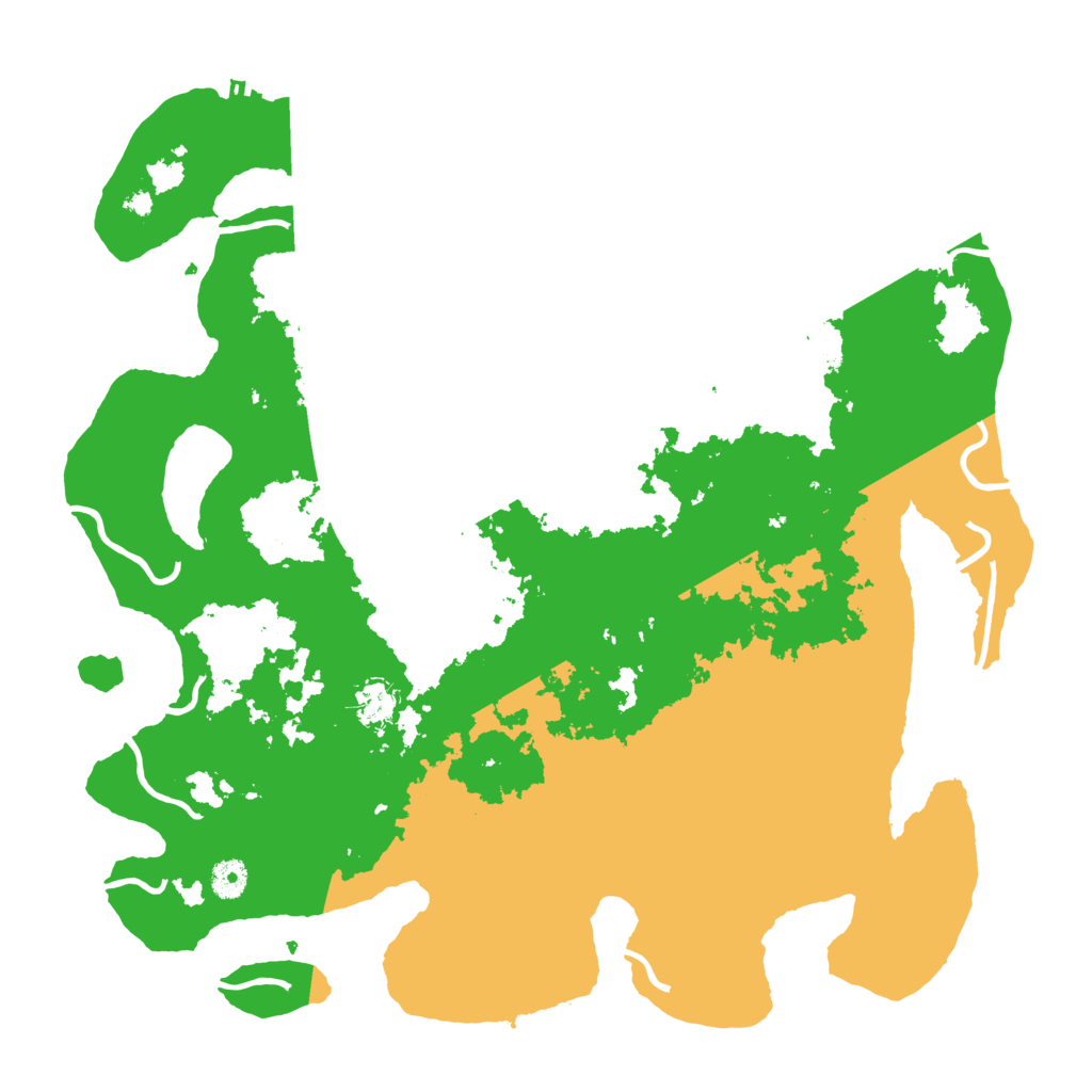Biome Rust Map: Procedural Map, Size: 4300, Seed: 908067416