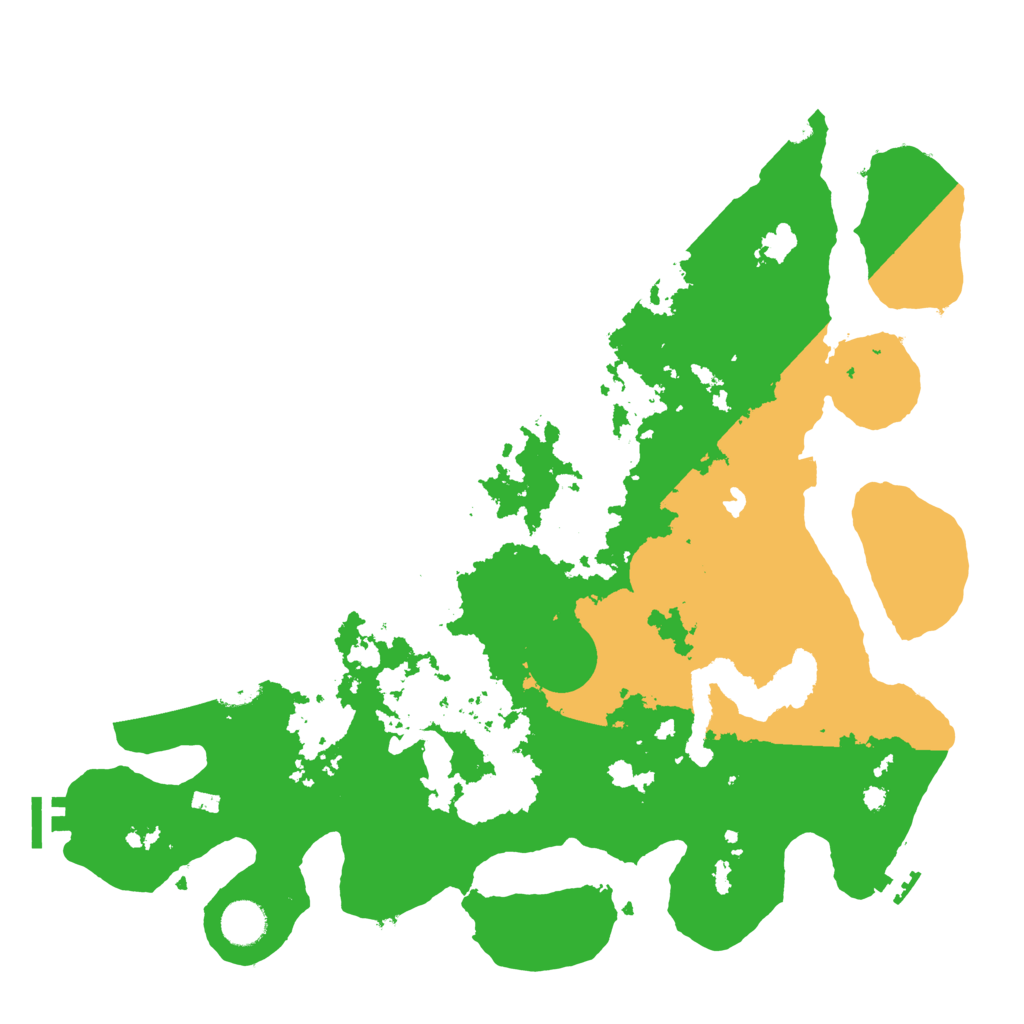 Biome Rust Map: Procedural Map, Size: 4000, Seed: 1206097033