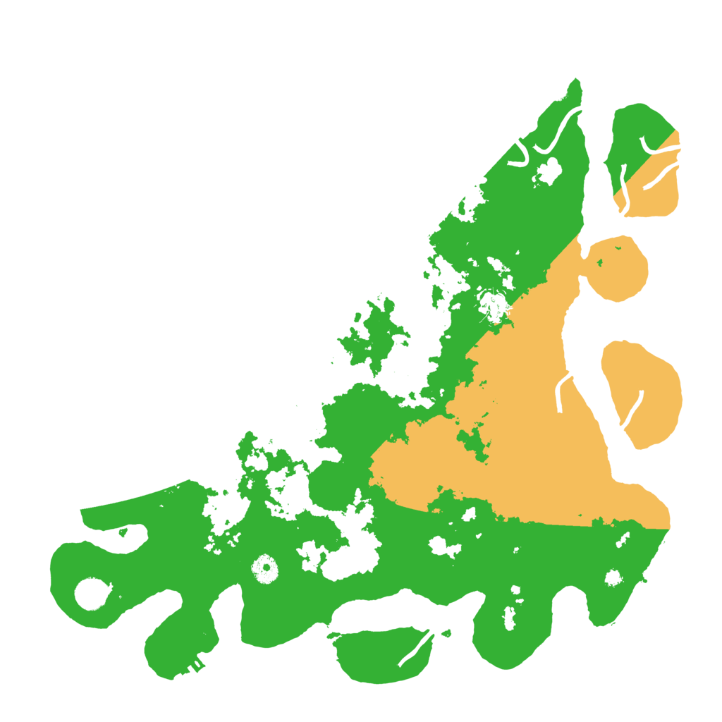 Biome Rust Map: Procedural Map, Size: 4000, Seed: 1206097033