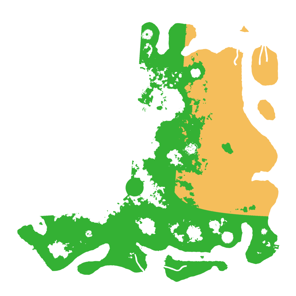 Biome Rust Map: Procedural Map, Size: 4500, Seed: 1107050267