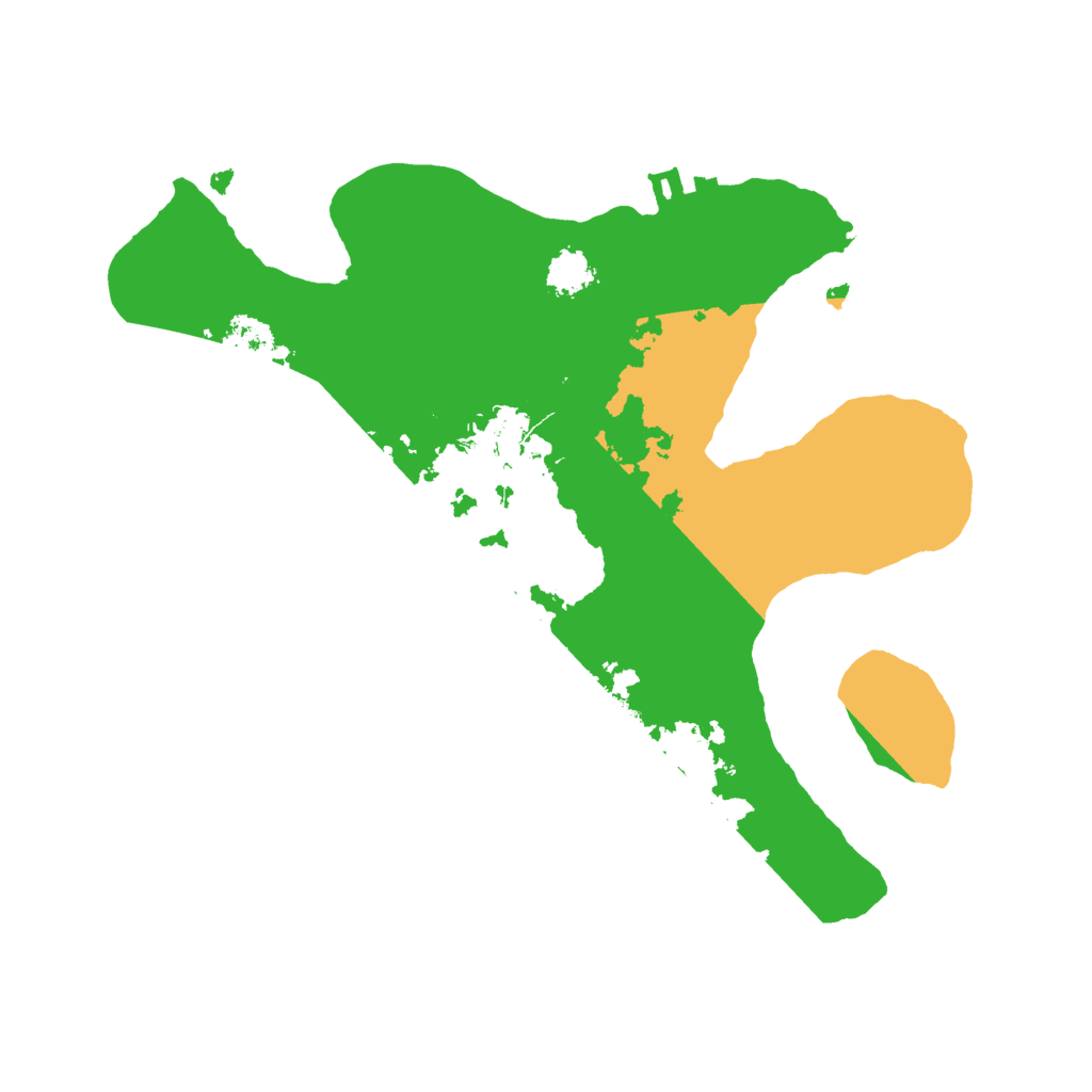 Biome Rust Map: Procedural Map, Size: 2200, Seed: 8999481