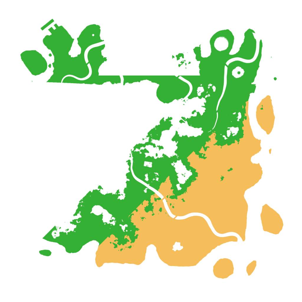 Biome Rust Map: Procedural Map, Size: 4000, Seed: 629796844