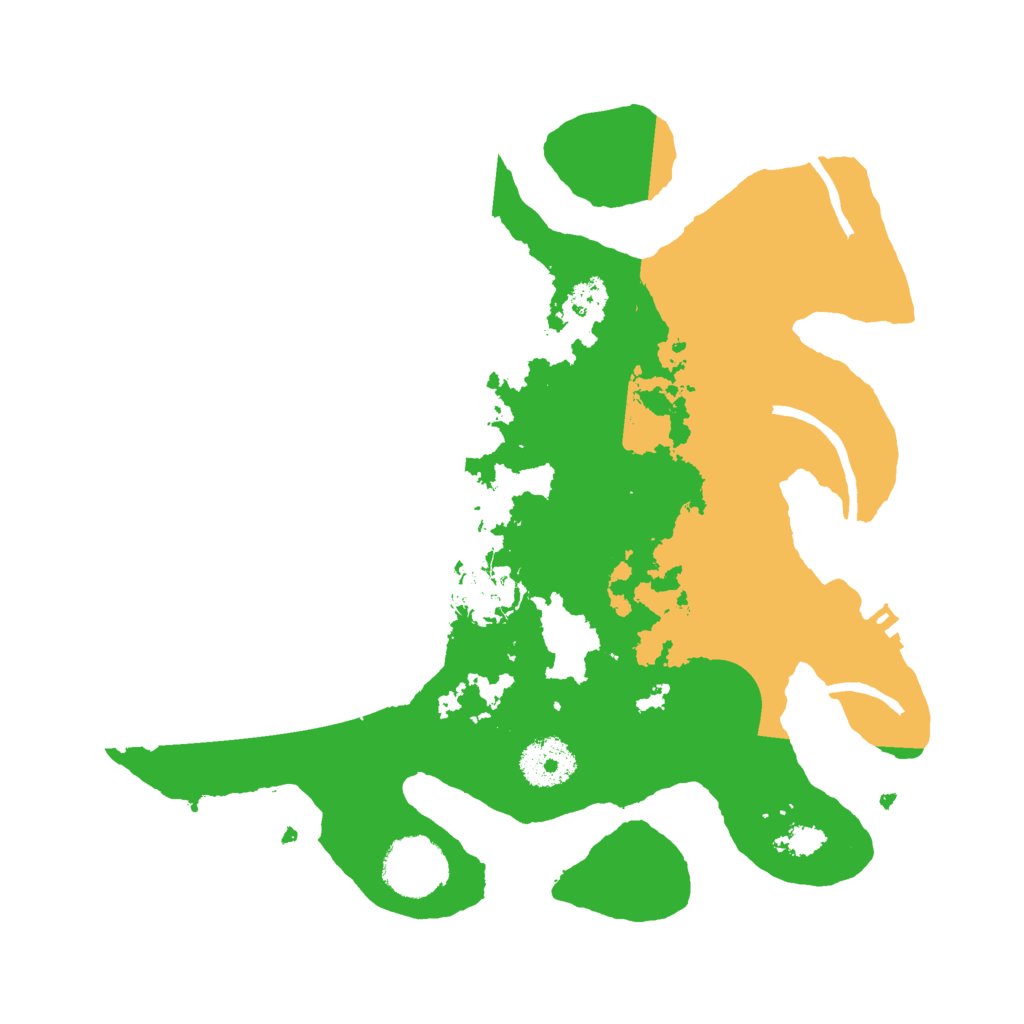 Biome Rust Map: Procedural Map, Size: 3000, Seed: 1286465
