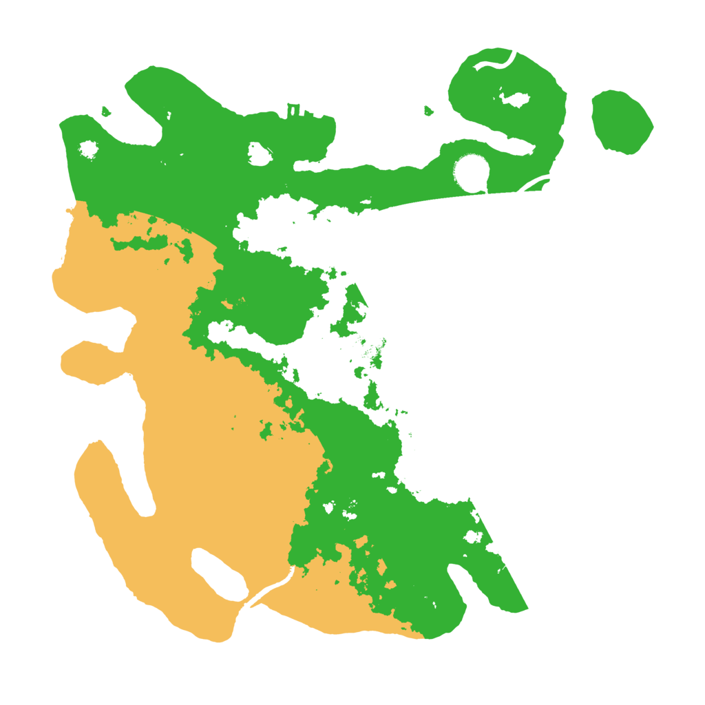 Biome Rust Map: Procedural Map, Size: 3500, Seed: 978509300