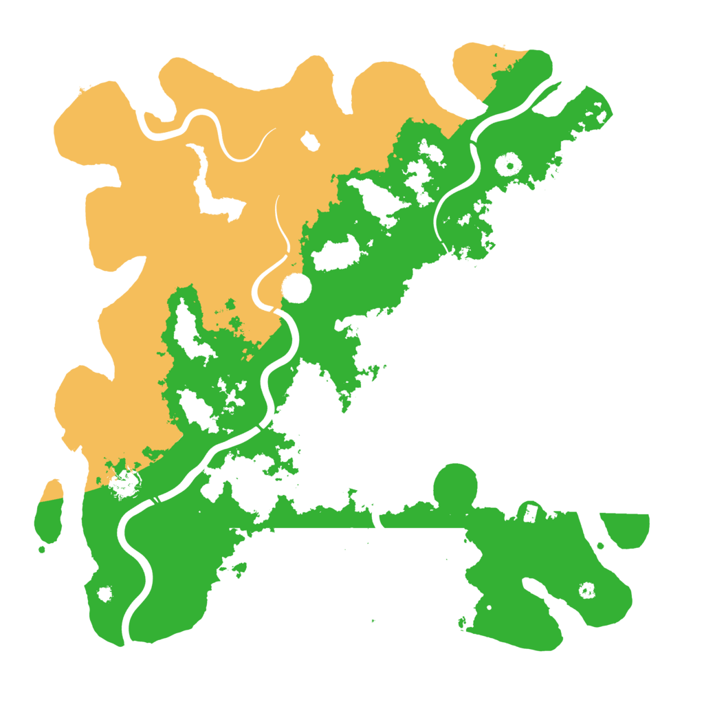 Biome Rust Map: Procedural Map, Size: 4250, Seed: 123123809