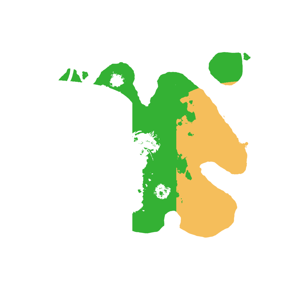 Biome Rust Map: Procedural Map, Size: 2000, Seed: 218964334