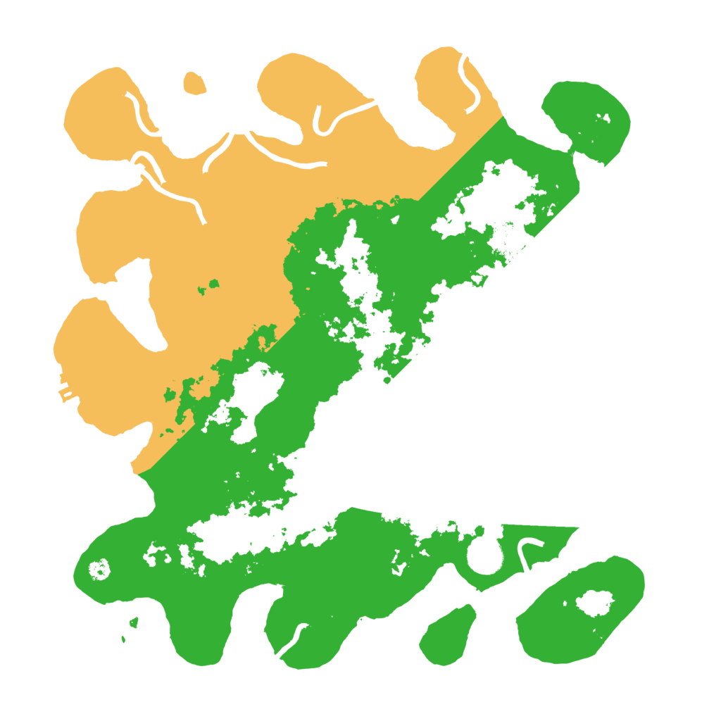 Biome Rust Map: Procedural Map, Size: 3500, Seed: 7458777