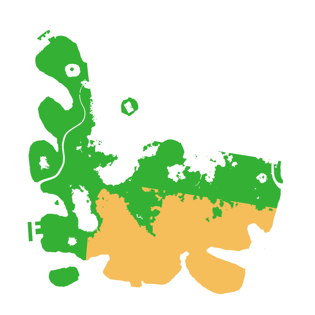 Biome Rust Map: Procedural Map, Size: 3300, Seed: 1648877561