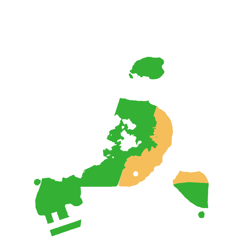Biome Rust Map: Procedural Map, Size: 1500, Seed: 294715805