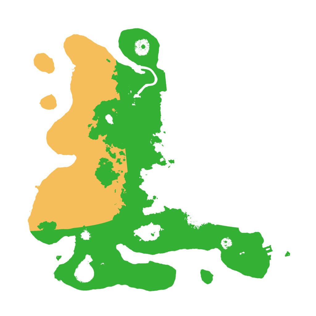 Biome Rust Map: Procedural Map, Size: 3000, Seed: 566050958
