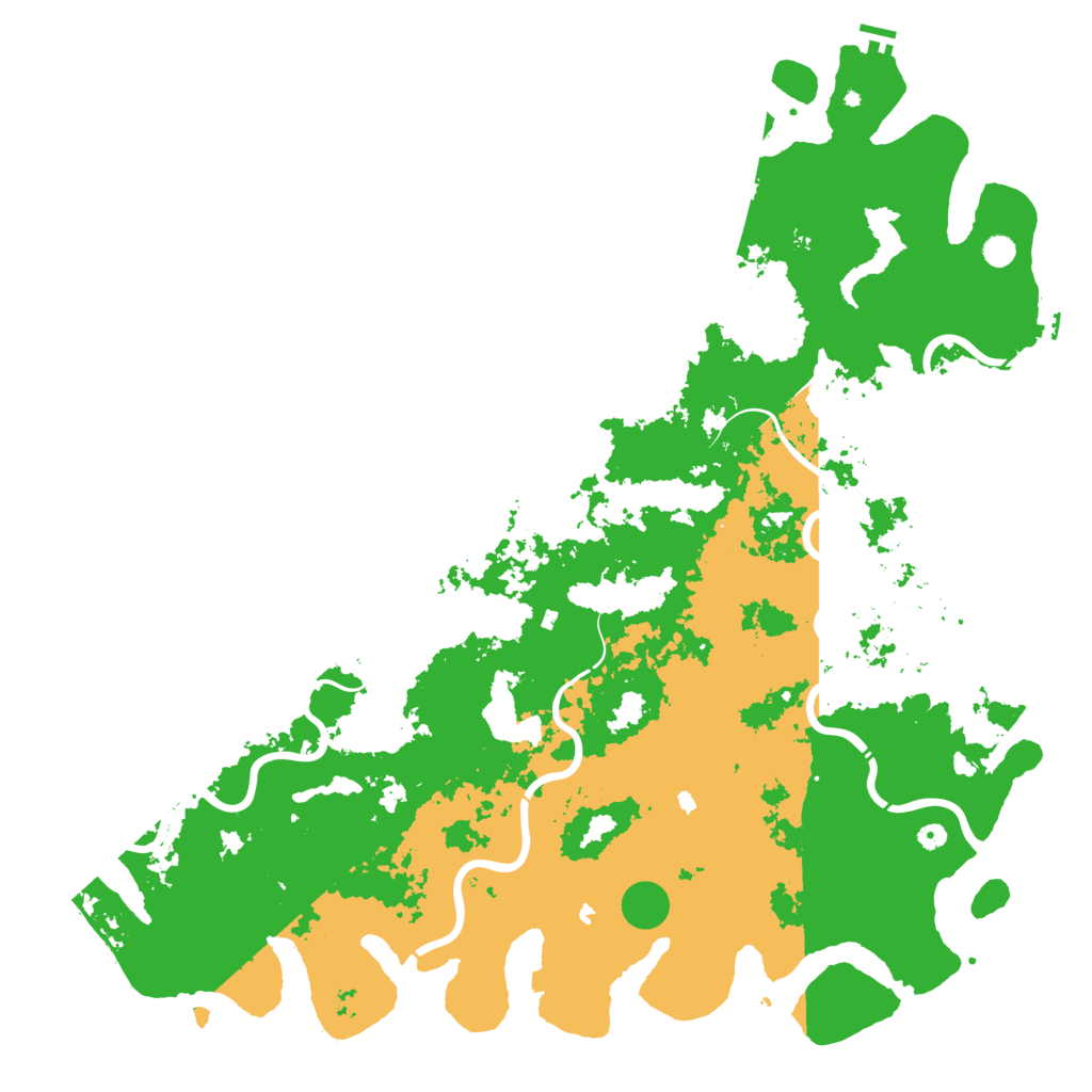 Biome Rust Map: Procedural Map, Size: 6000, Seed: 10341