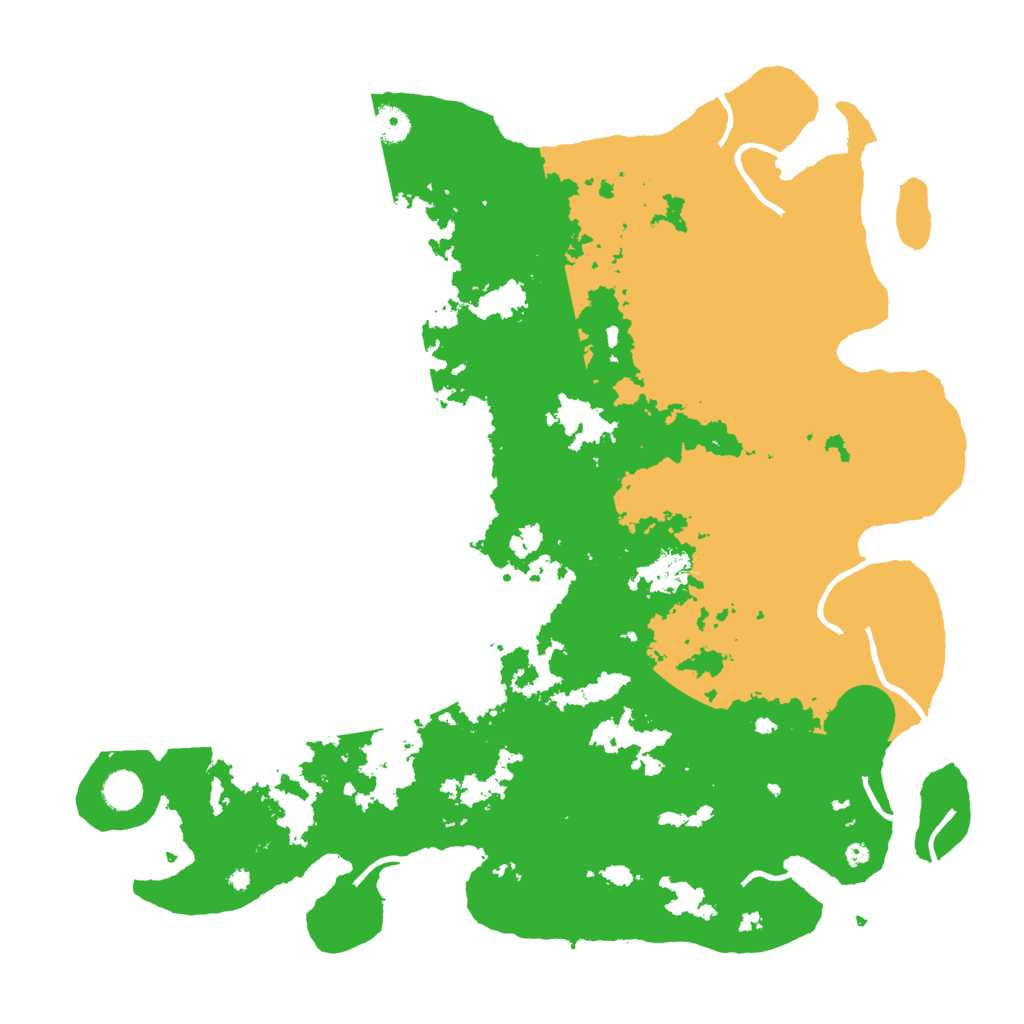 Biome Rust Map: Procedural Map, Size: 4500, Seed: 1113980716