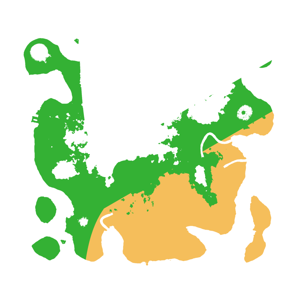 Biome Rust Map: Procedural Map, Size: 3000, Seed: 1378631043
