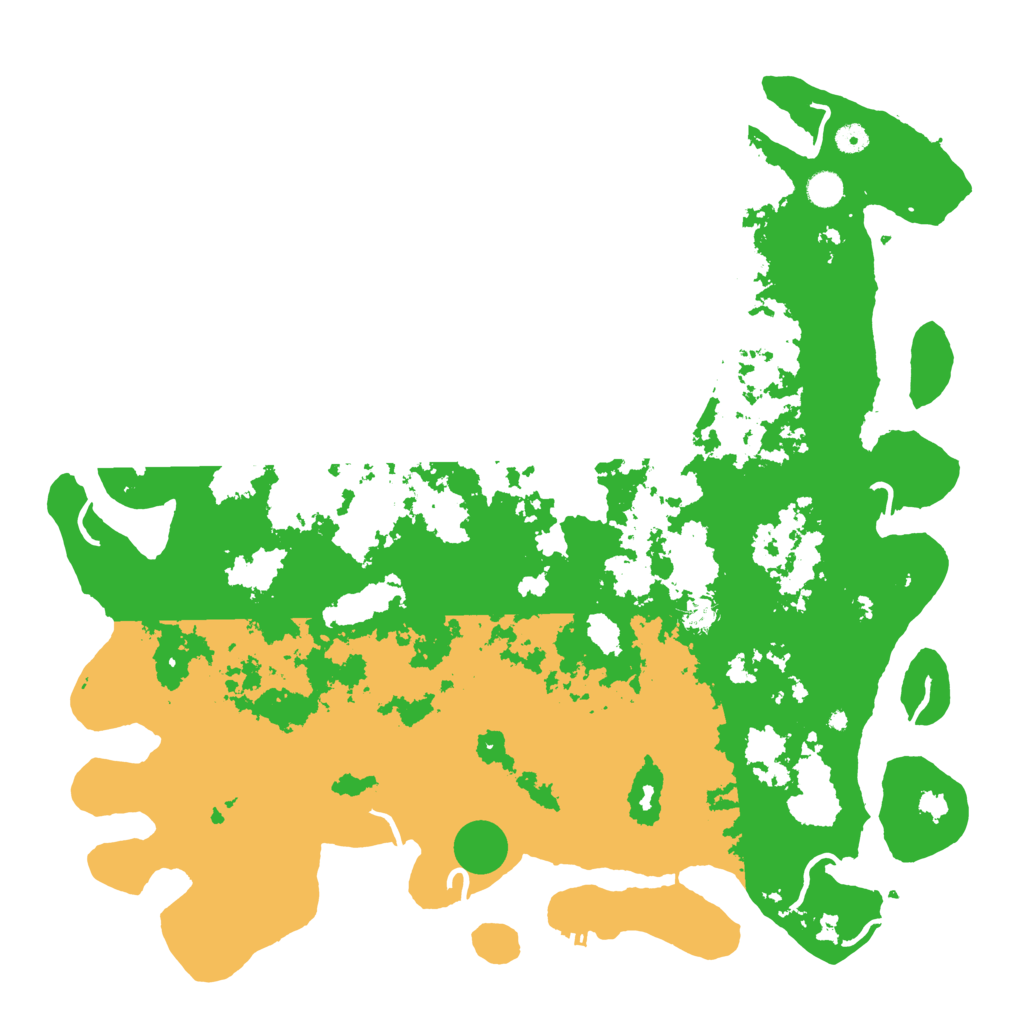 Biome Rust Map: Procedural Map, Size: 5000, Seed: 717232877