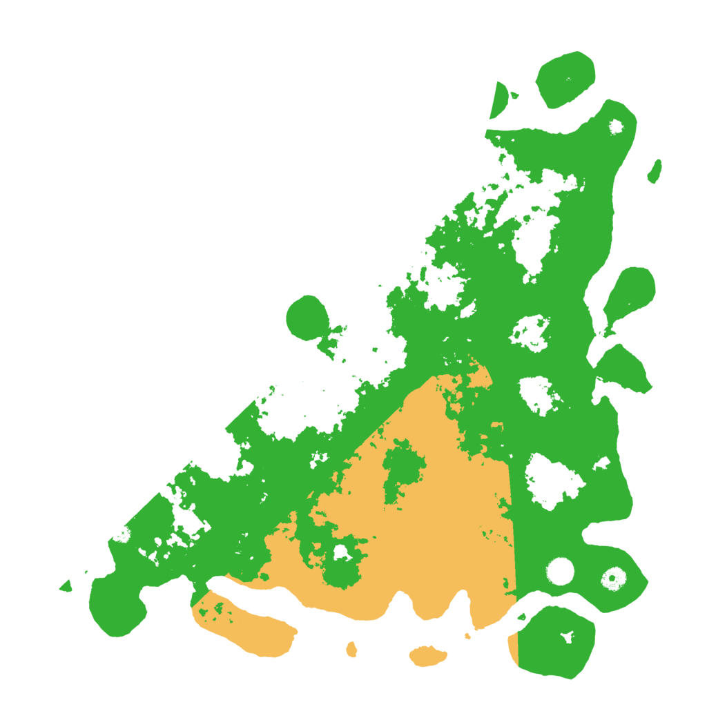 Biome Rust Map: Procedural Map, Size: 4500, Seed: 1936045524