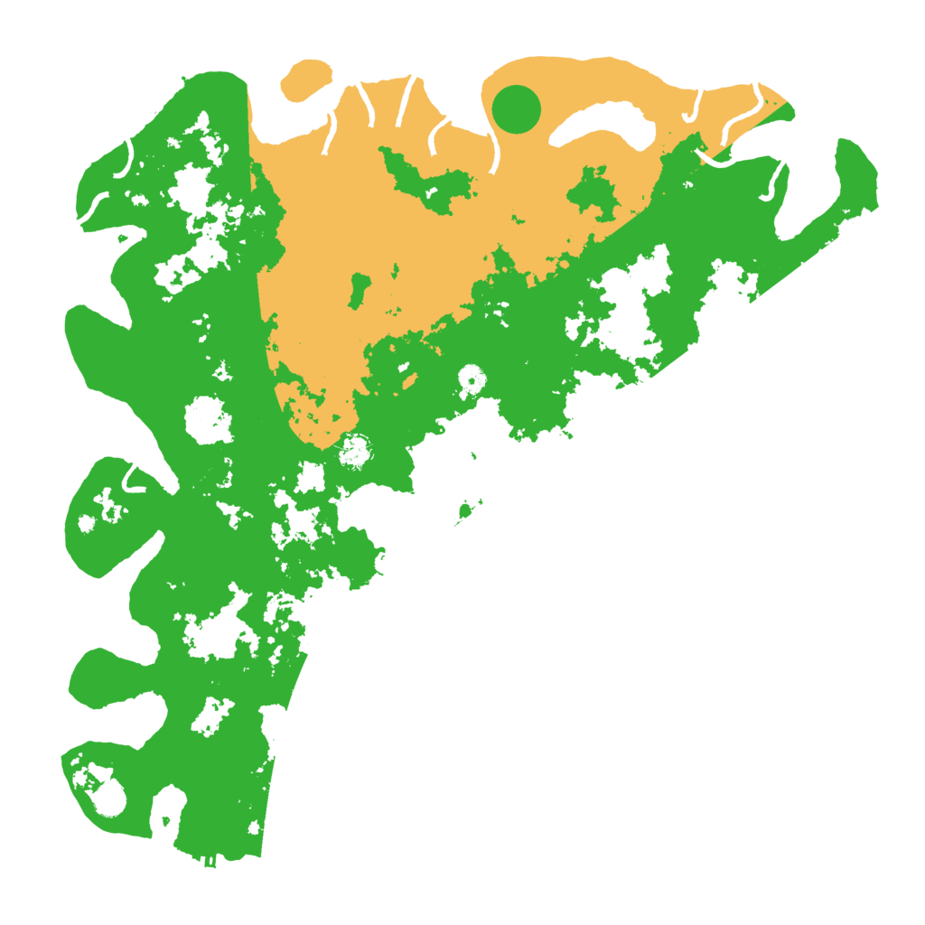 Biome Rust Map: Procedural Map, Size: 5000, Seed: 989328403