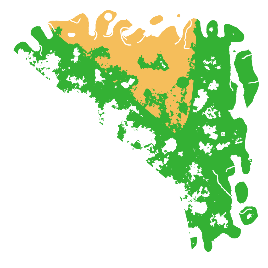 Biome Rust Map: Procedural Map, Size: 6000, Seed: 448844