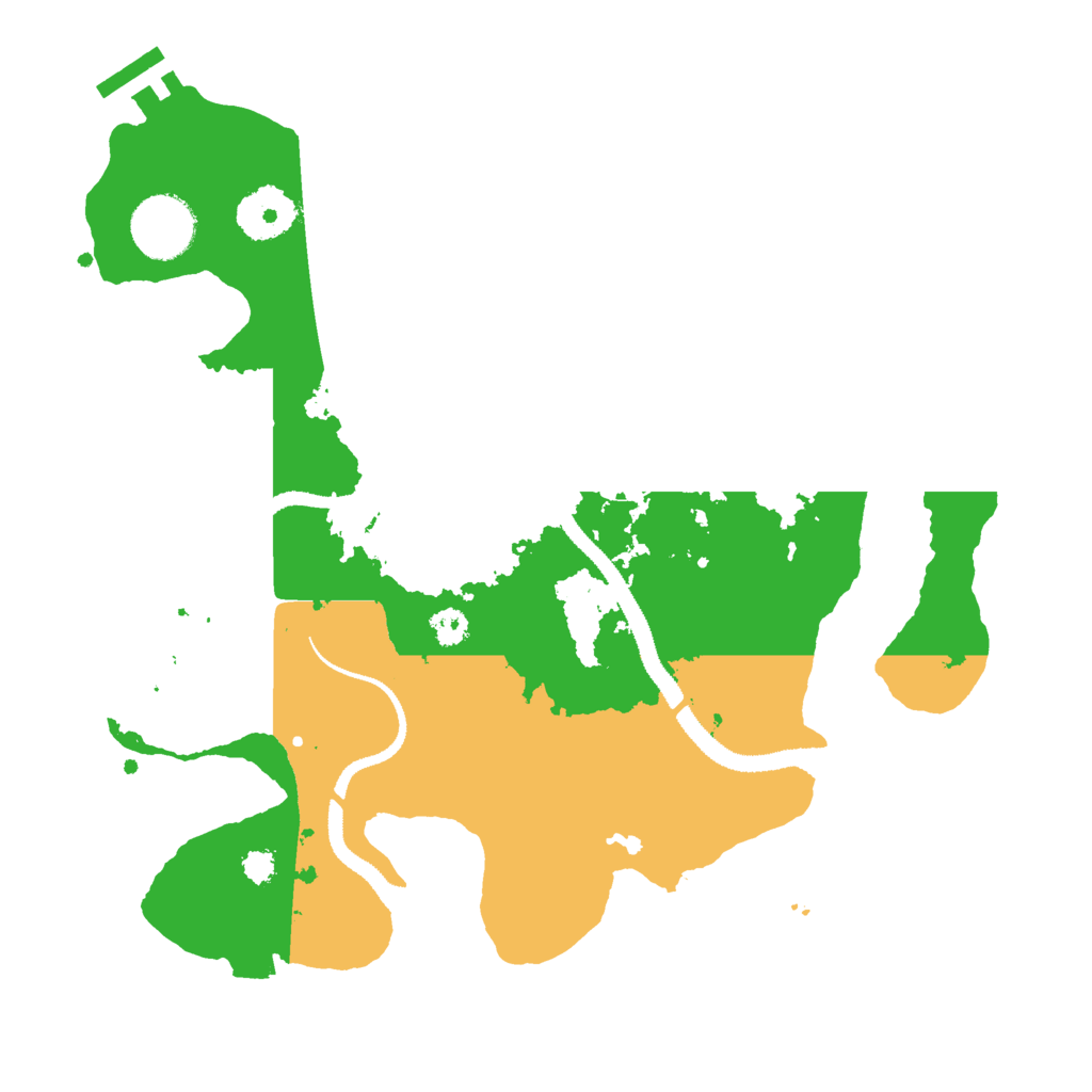 Biome Rust Map: Procedural Map, Size: 3000, Seed: 2701573