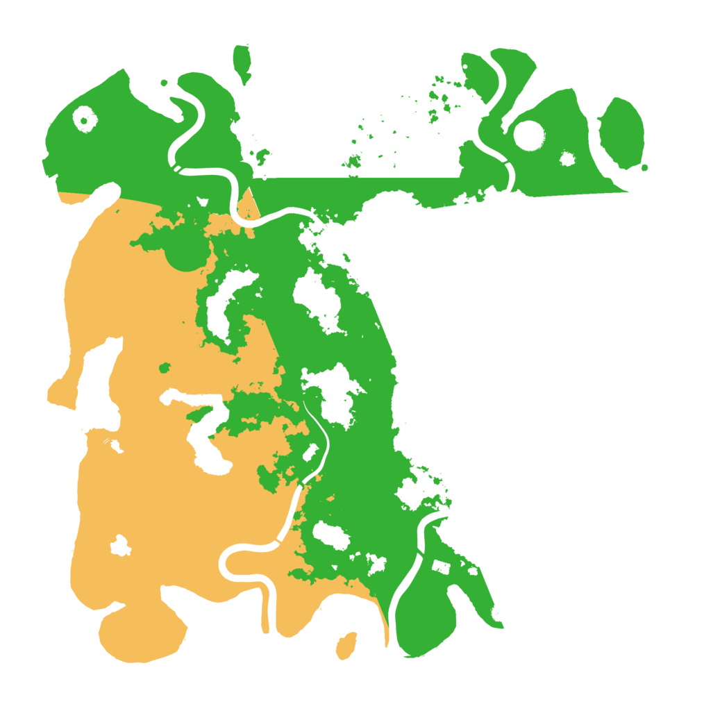 Biome Rust Map: Procedural Map, Size: 4300, Seed: 1663119225