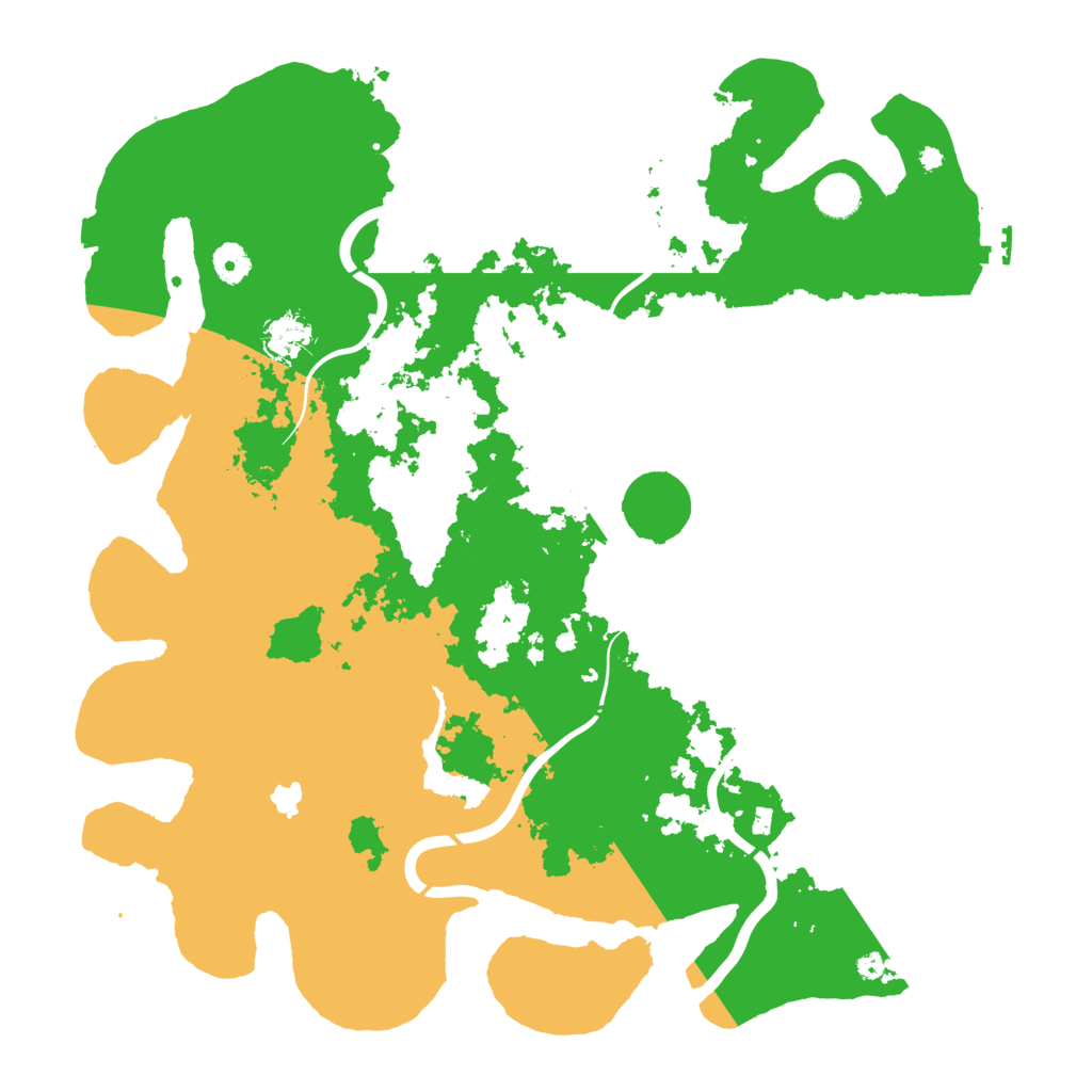 Biome Rust Map: Procedural Map, Size: 4250, Seed: 440893355