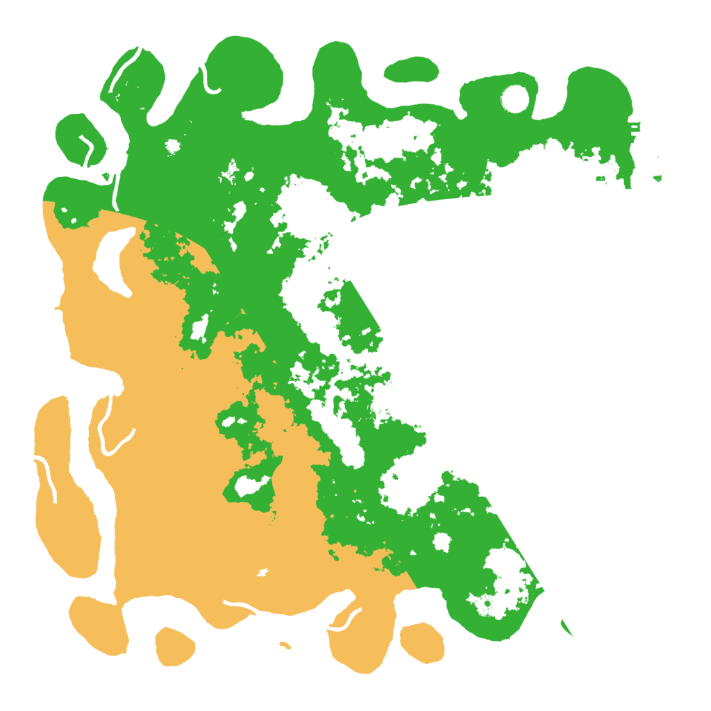 Biome Rust Map: Procedural Map, Size: 4500, Seed: 825471009