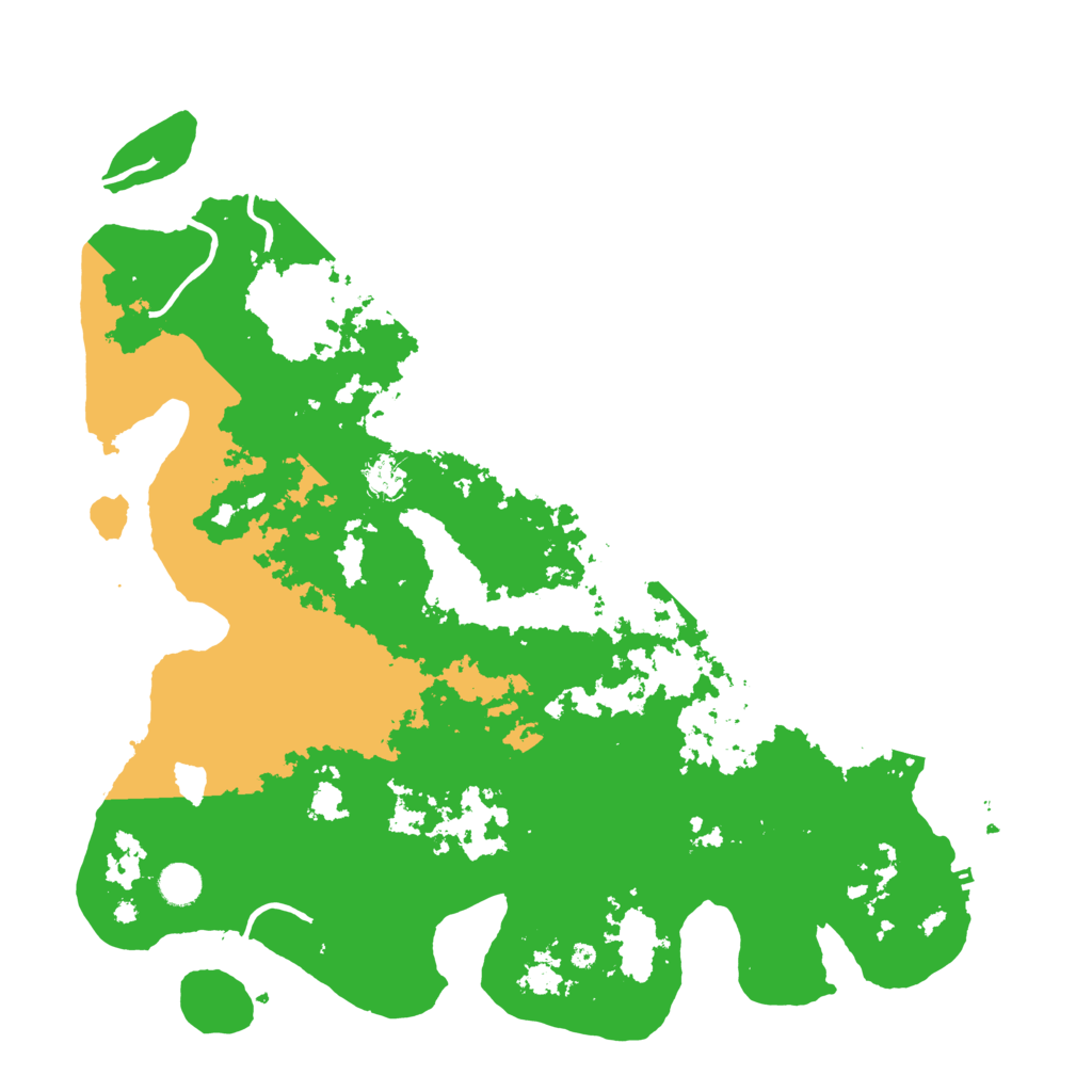 Biome Rust Map: Procedural Map, Size: 4500, Seed: 1210173870