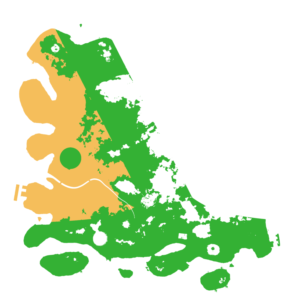 Biome Rust Map: Procedural Map, Size: 3750, Seed: 24836444