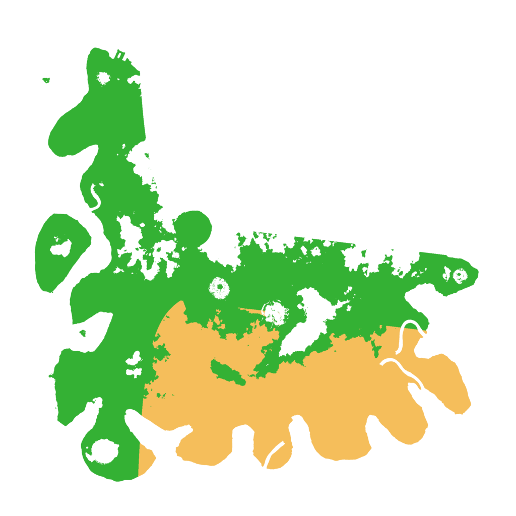 Biome Rust Map: Procedural Map, Size: 3800, Seed: 2147483645