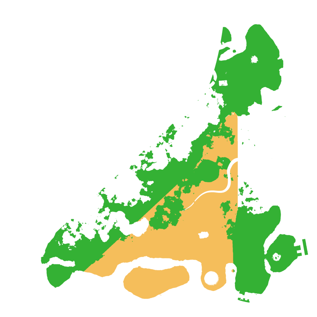 Biome Rust Map: Procedural Map, Size: 4000, Seed: 12679