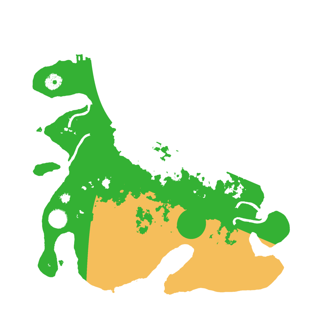 Biome Rust Map: Procedural Map, Size: 3000, Seed: 678967843