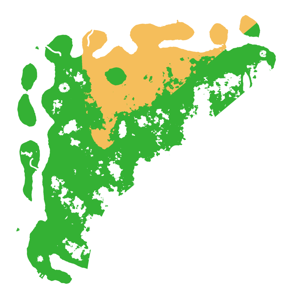 Biome Rust Map: Procedural Map, Size: 4500, Seed: 3051419