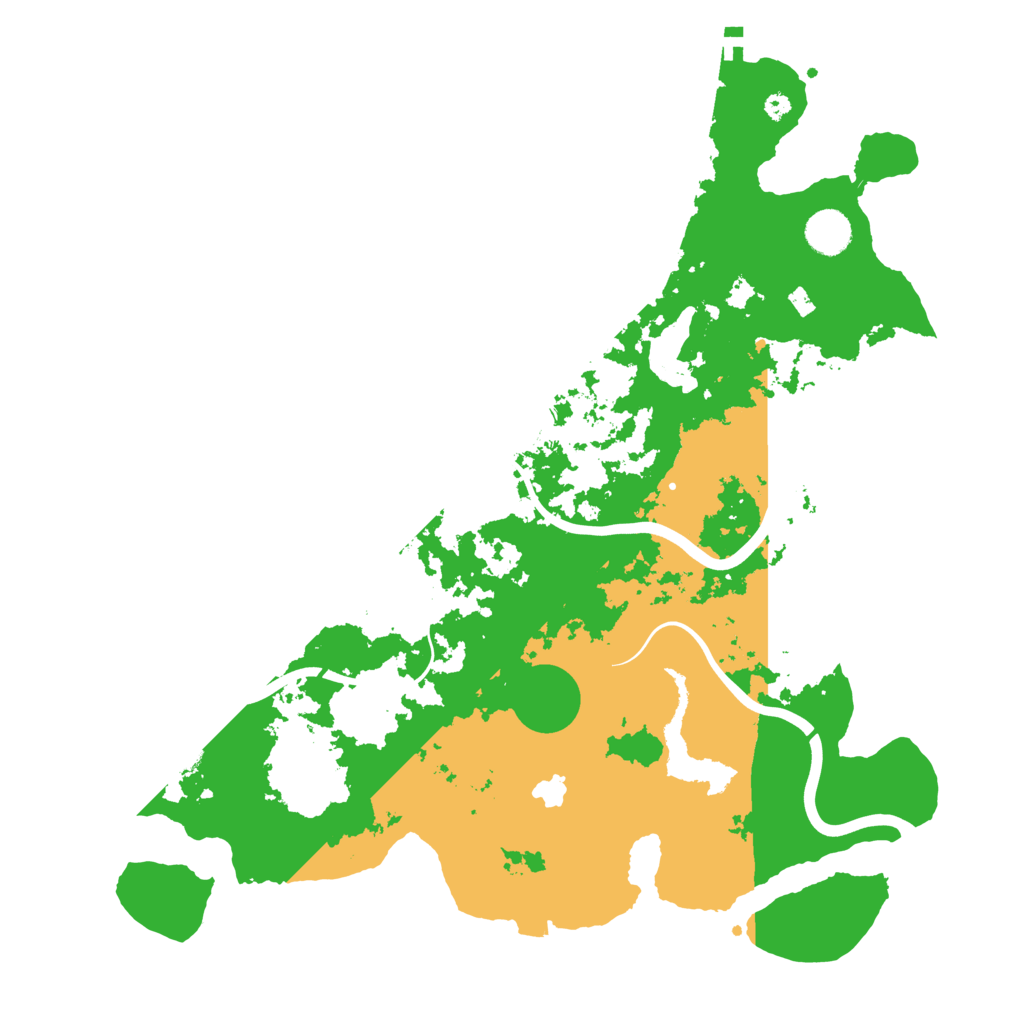 Biome Rust Map: Procedural Map, Size: 4001, Seed: 828114268
