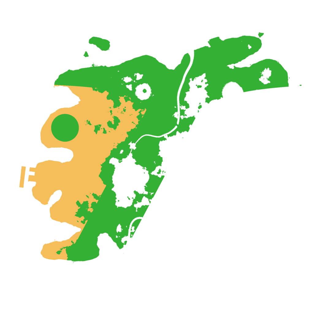 Biome Rust Map: Procedural Map, Size: 3000, Seed: 4725
