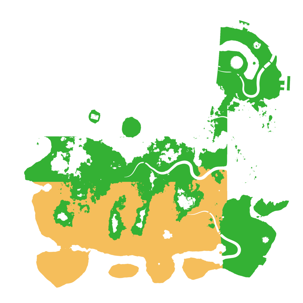 Biome Rust Map: Procedural Map, Size: 4258, Seed: 15