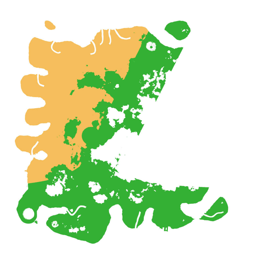 Biome Rust Map: Procedural Map, Size: 4000, Seed: 1449618247