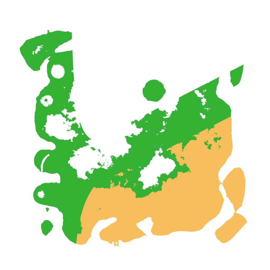 Biome Rust Map: Procedural Map, Size: 3500, Seed: 6352