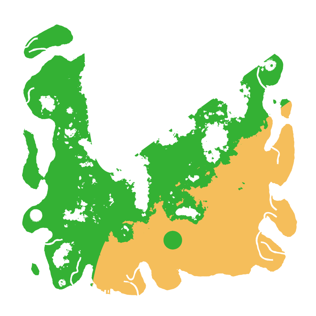 Biome Rust Map: Procedural Map, Size: 4500, Seed: 2103882088