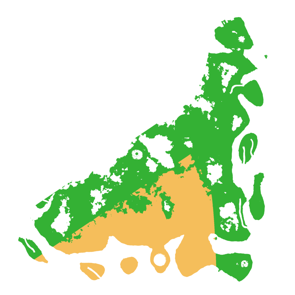 Biome Rust Map: Procedural Map, Size: 4250, Seed: 4570