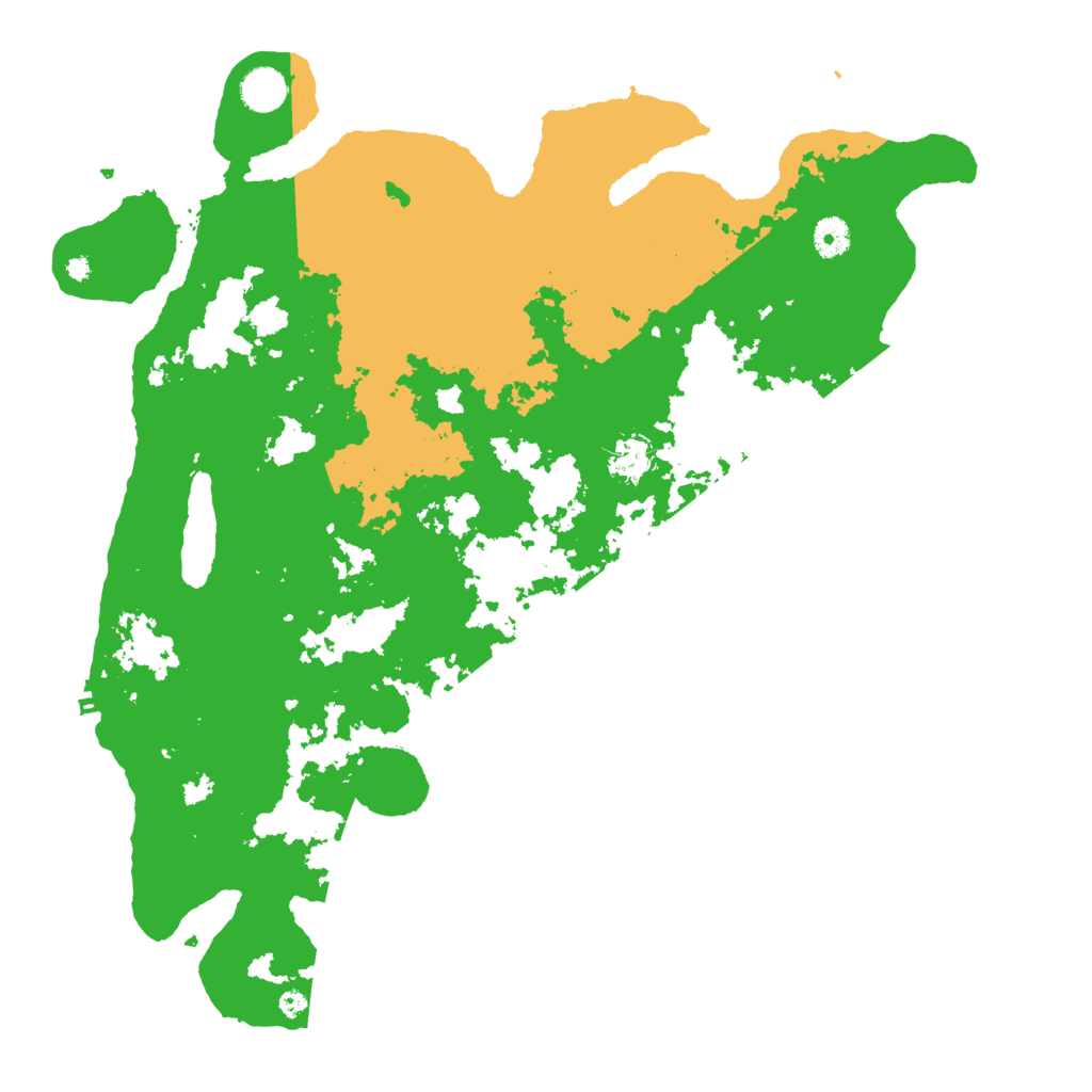 Biome Rust Map: Procedural Map, Size: 4250, Seed: 805067425