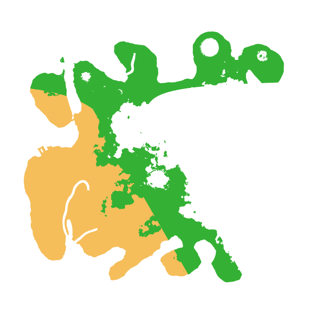 Biome Rust Map: Procedural Map, Size: 3000, Seed: 308153797